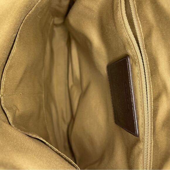 Coach Signature C Jacquard & Suede Bag - Picture 13 of 16